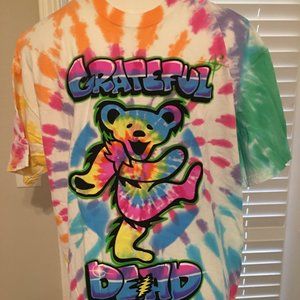 Grateful Dead Tie Dye Walking Bear XL NWT  Box Lb1